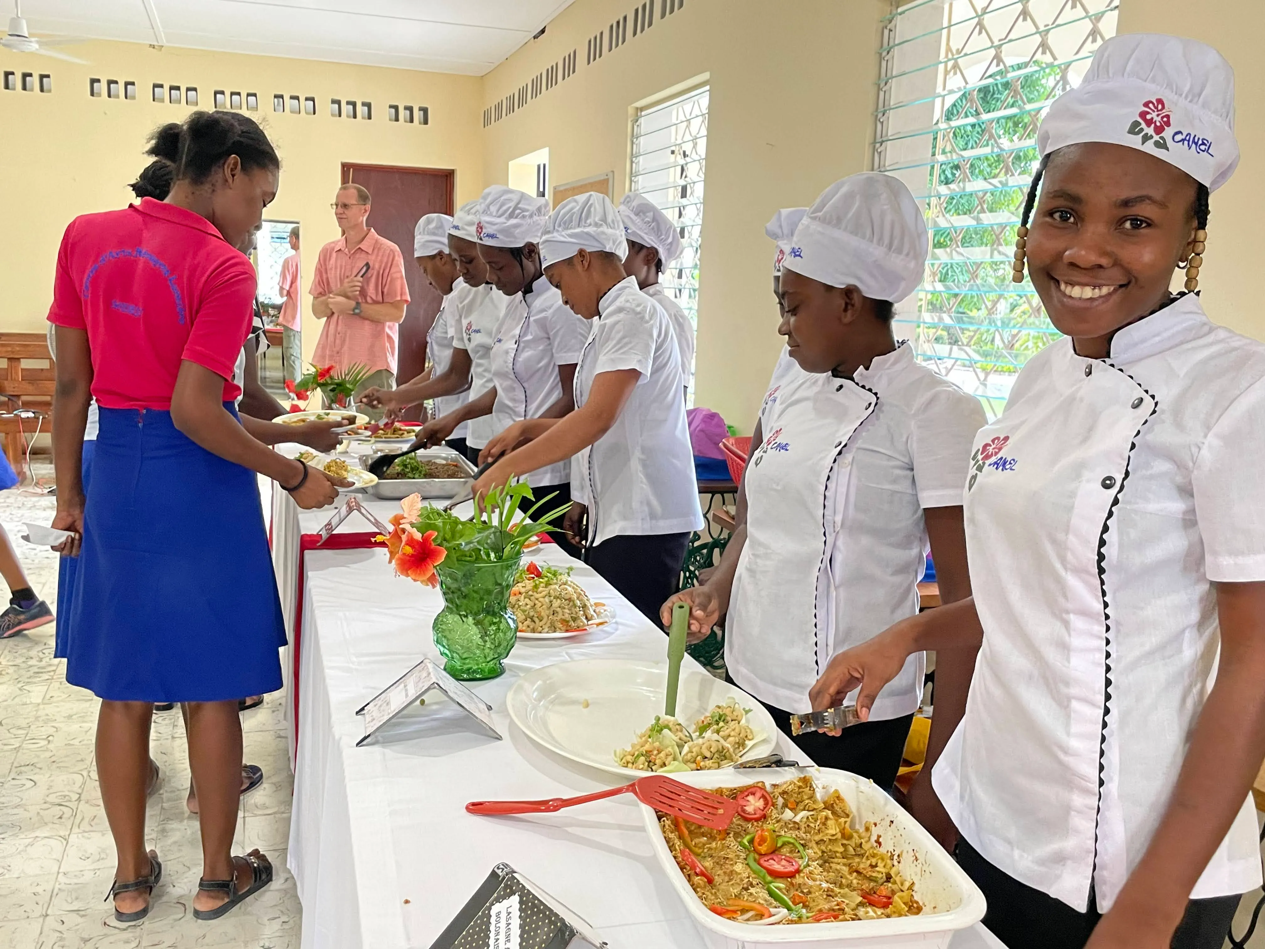 Hands-on handcraft and artisan training in progress